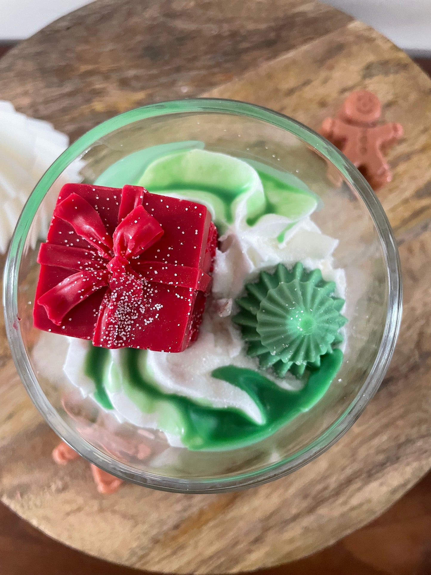 đ Bougie gourmande Parfum "Sapin de NoĂ«l"