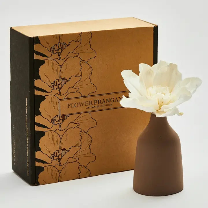 Vase diffuseur de parfum naturel MANA-Choco - Amoureusement bougie