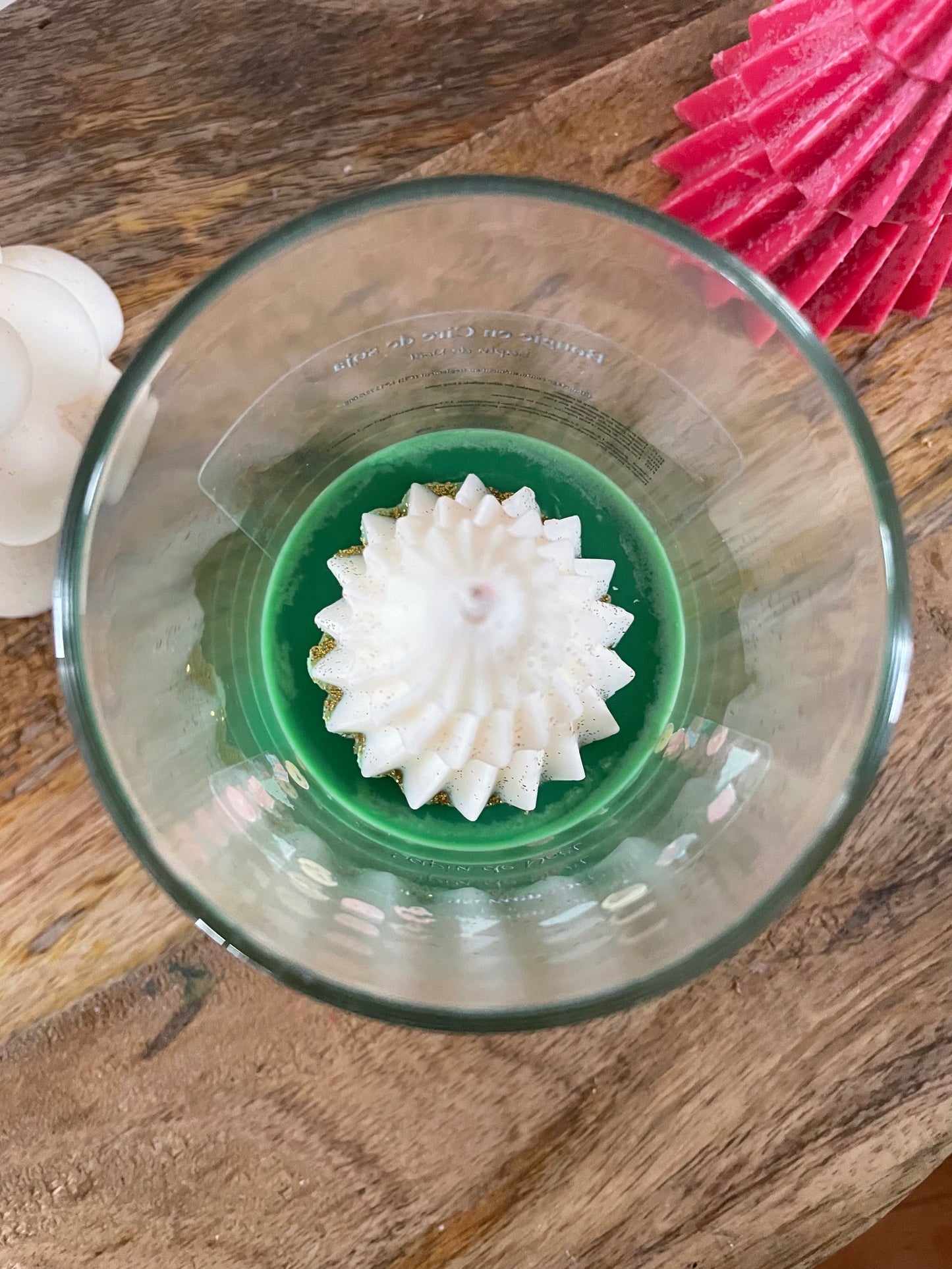 đ Bougie Parfum "Sapin de NoĂ«l"