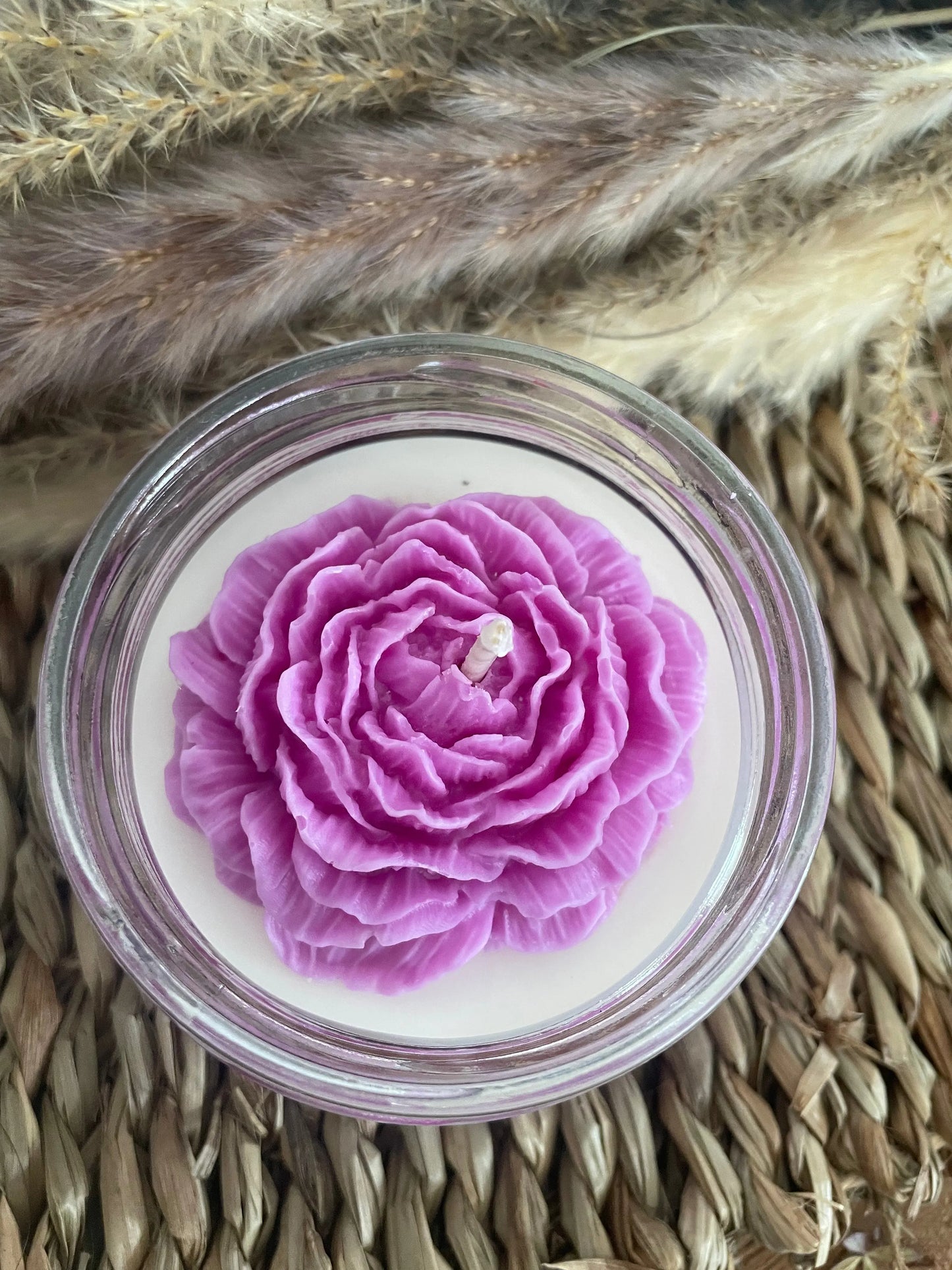 Bougie parfumée lilas – senteur florale douce & romantique | idée cadeau Amoureusement bougie