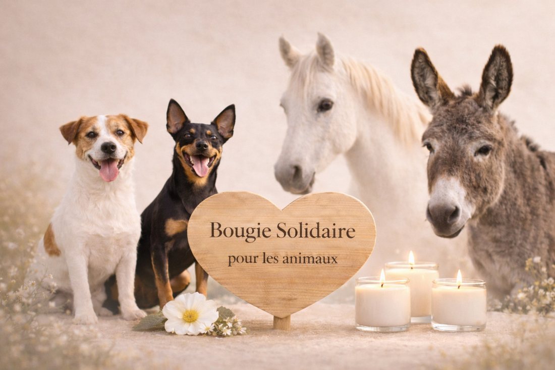 Les bougies solidaires : quand une simple bougie peut aider les animaux