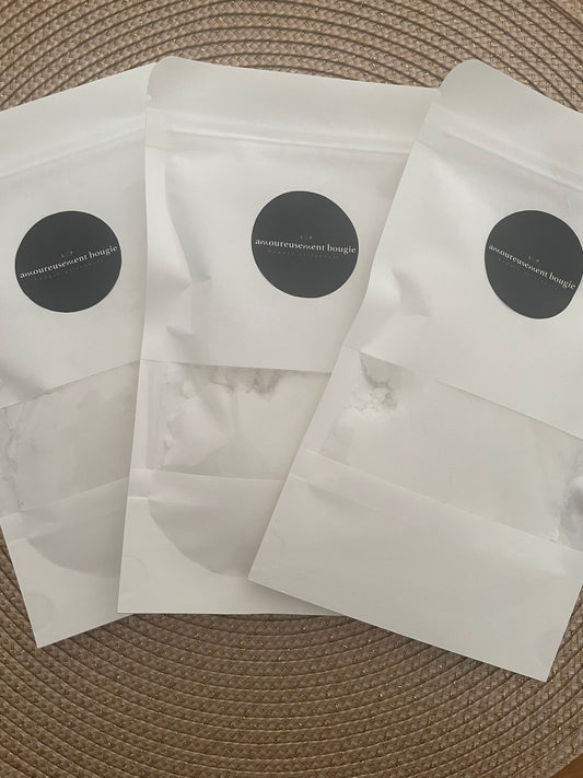 Poudre parfumée pour aspirateur