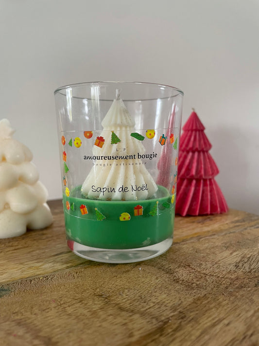 🎄 Bougie Parfum "Sapin de Noël"