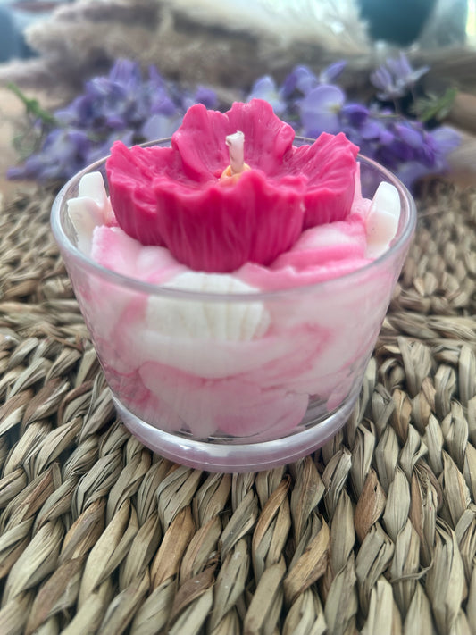 Bougie parfumée Mangue Papaye — Bougie artisanale française