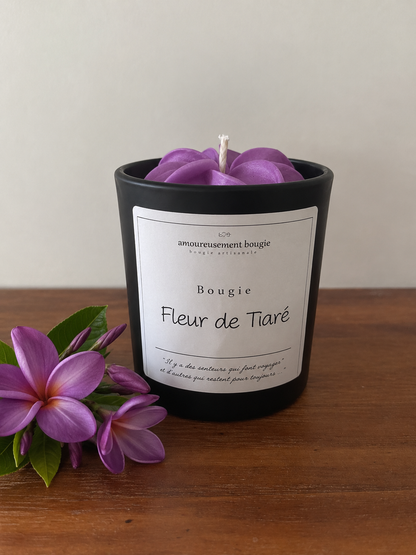 Bougie Fleur de Tiaré – Senteur exotique et envoûtante