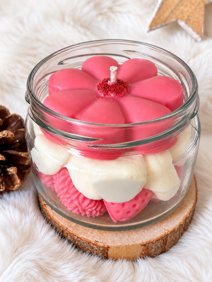Bougie Framboise – Parfum Fruité, Gourmand et Sucré