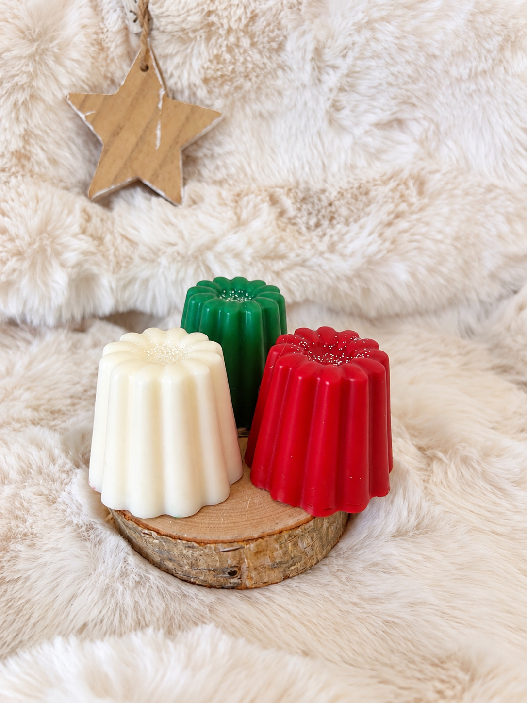 Fondants grand modèle – Edelweiss, Sapin & Pomme d’amour