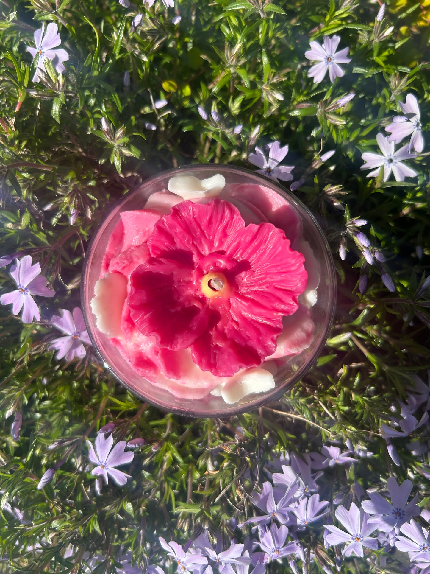 Bougie parfumée Mangue Papaye — Bougie artisanale française