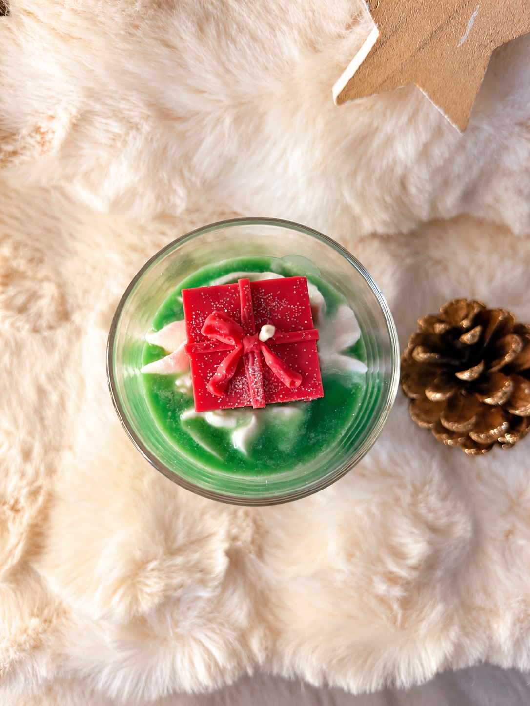 Bougie Sapin de Noël – Parfum Boisé et Résineux