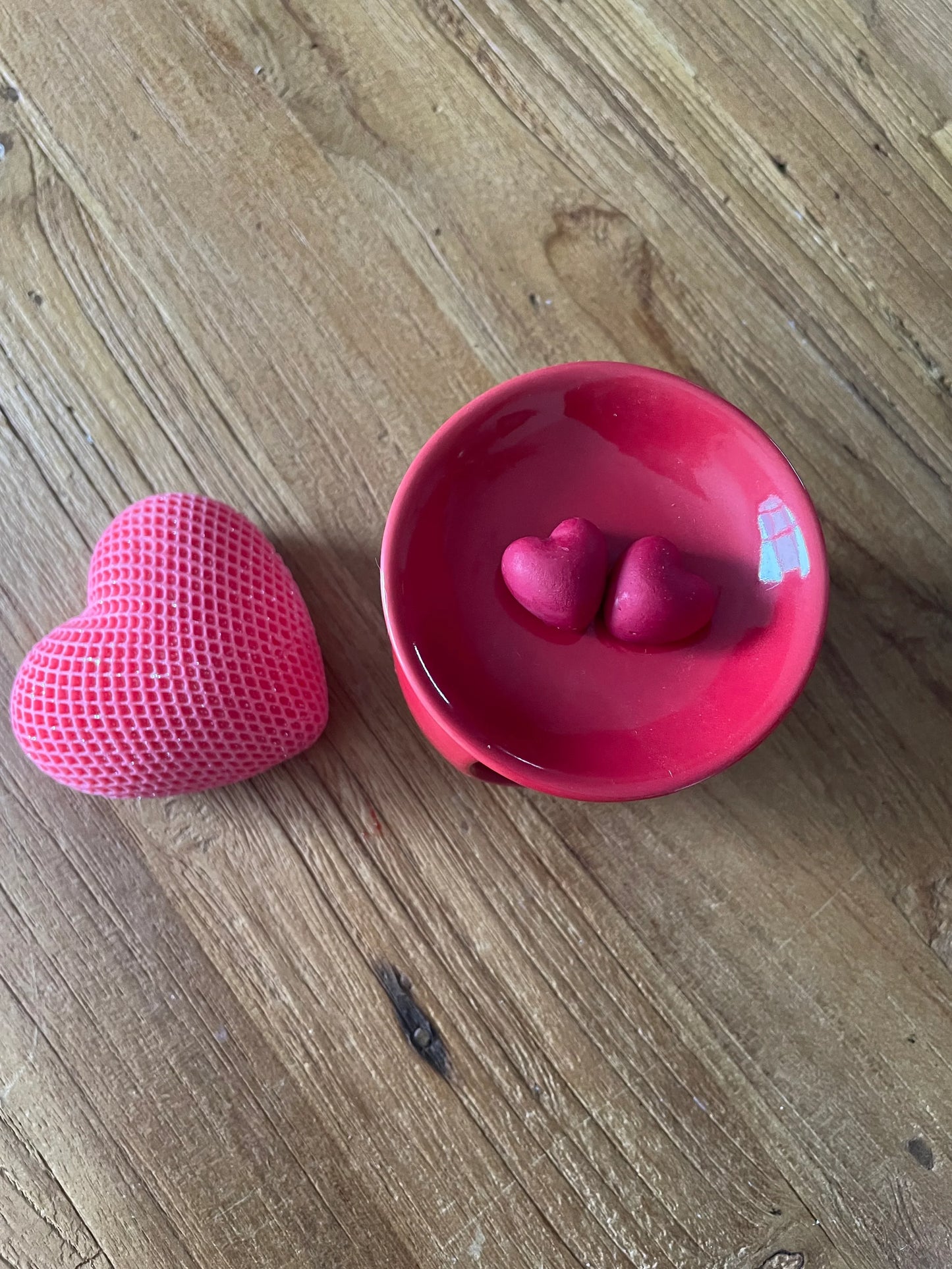Brûle parfum rouge coeur ❤️ - Amoureusement bougie