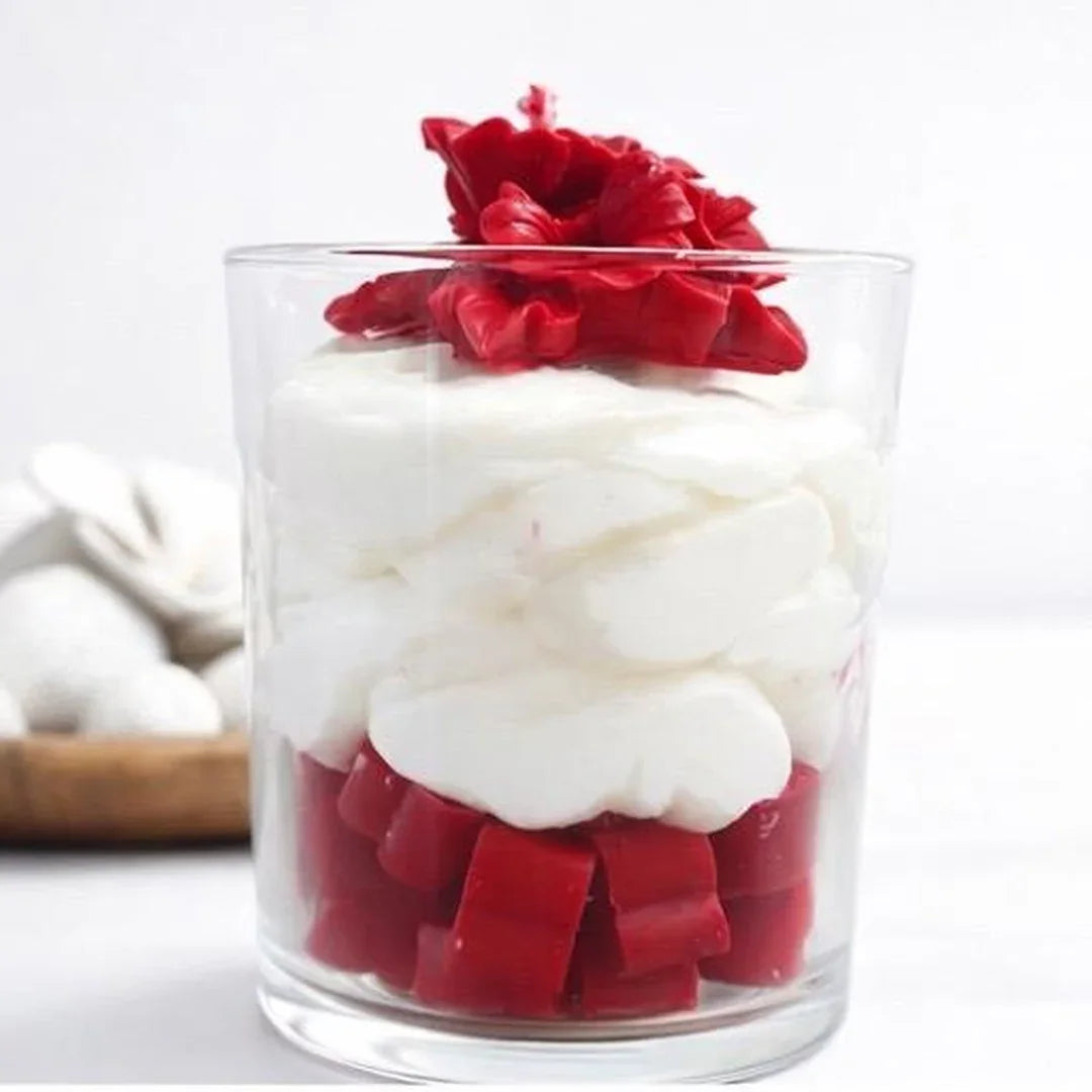 💝 Bougie Saint-Valentin parfum Fruit de la Passion - Amoureusement bougie