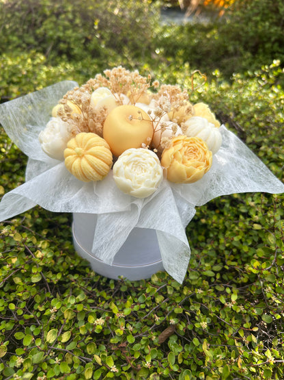 Bouquet de fondants parfumés – 14 fondants à personnaliser | Cadeau artisanal