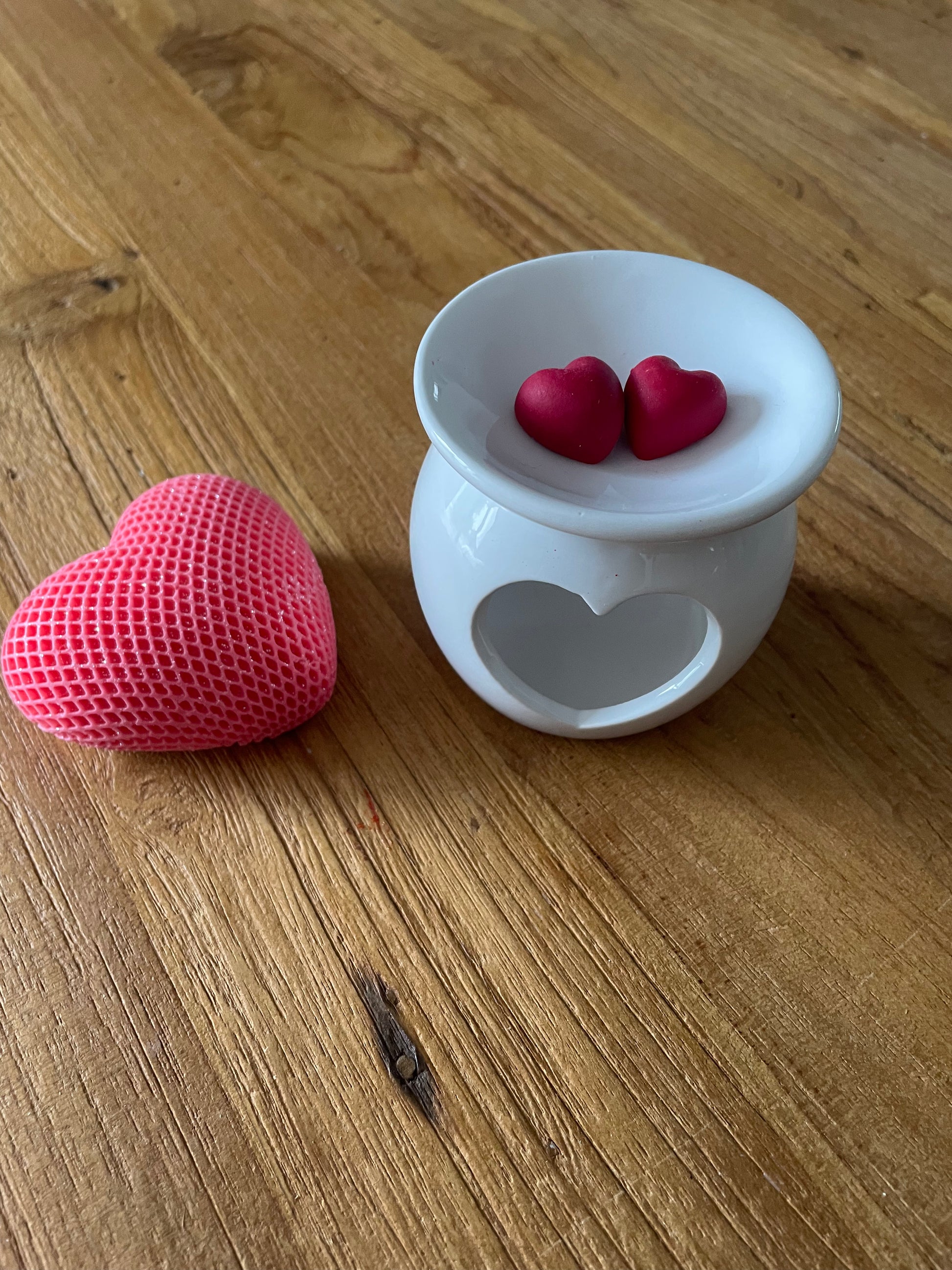 Brûle parfum blanc coeur 🤍 - Amoureusement bougie