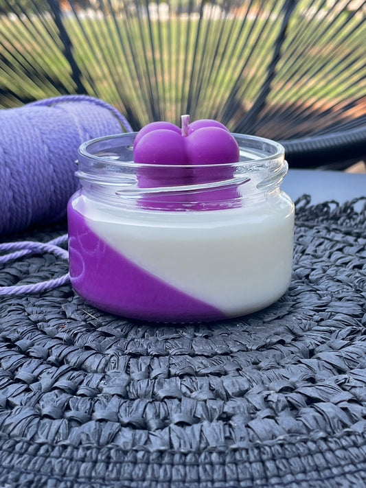 Bougie parfum "Cassis Freesia"